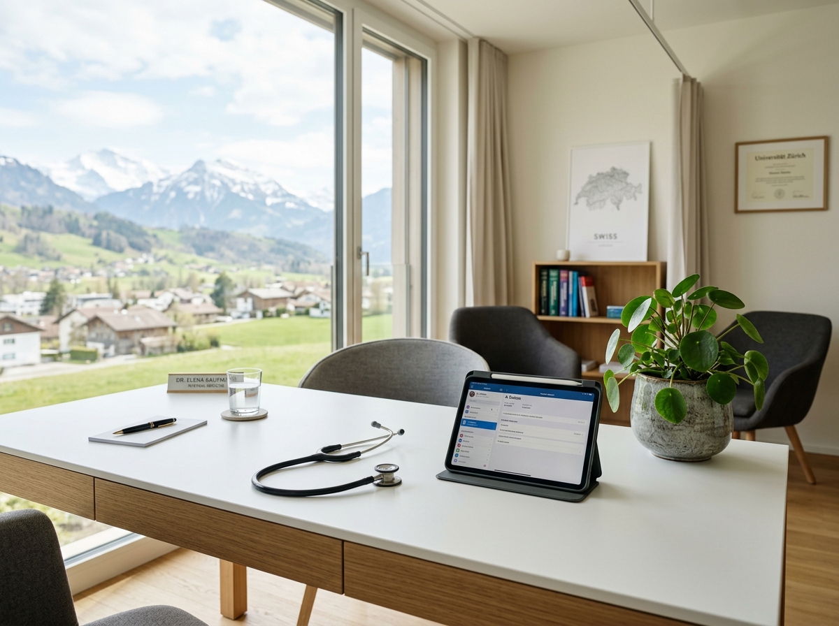 Consulta médica y seguros de salud en Suiza